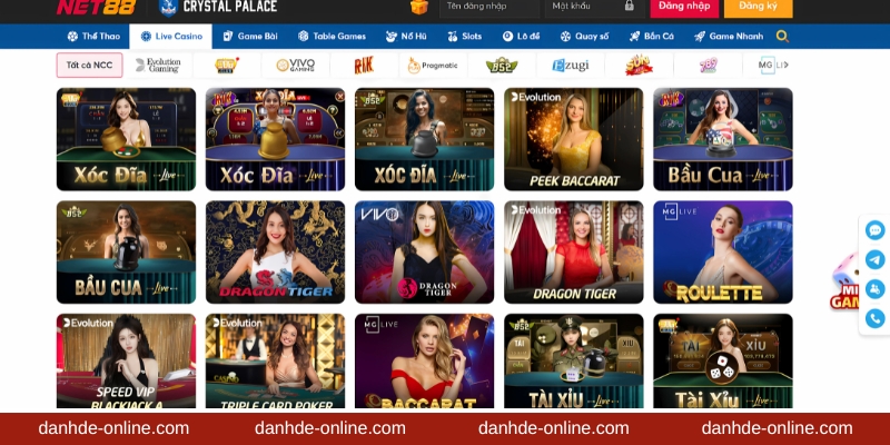 NET88 - Nhà Cái Uy Tín Hàng Đầu 2025 | Cược An Toàn, Thưởng Khủng 3 Live casino với dealer nóng bỏng