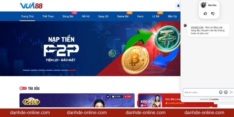 Vua88 – Nhà Cái Uy Tín Hàng Đầu Châu Á Cho Người Chơi Việt 7 CSKH hoạt động 24/7, tận tâm, tận tình