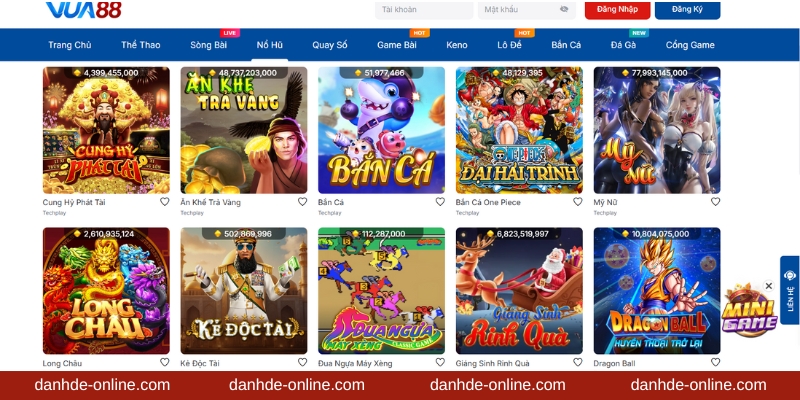 Vua88 – Nhà Cái Uy Tín Hàng Đầu Châu Á Cho Người Chơi Việt 4 Slot nổ hũ jackpot hàng tỷ đồng